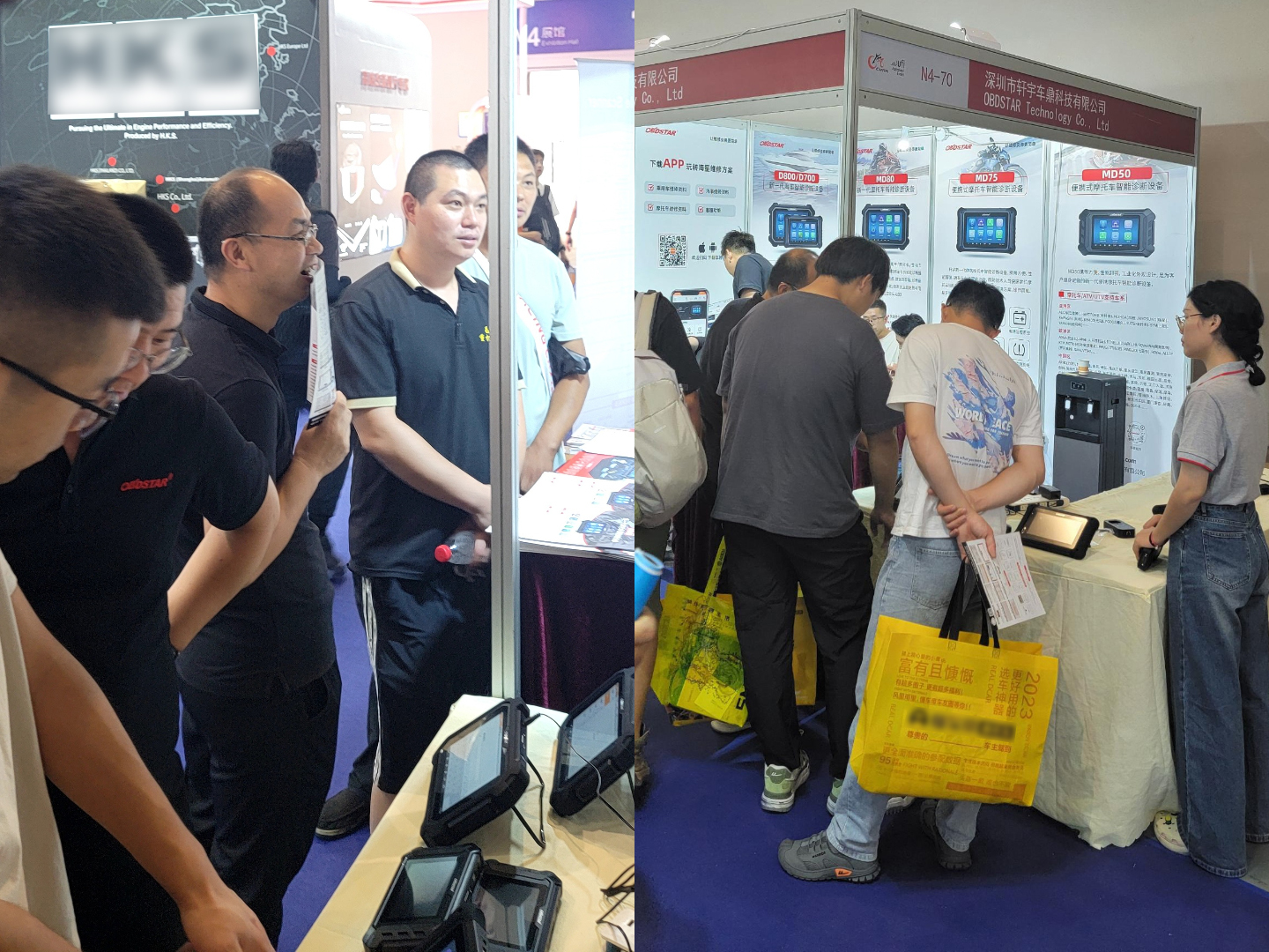 第二十二届中国摩博会圆满收官，门徒娱乐摩托车智能诊断设备广受关注