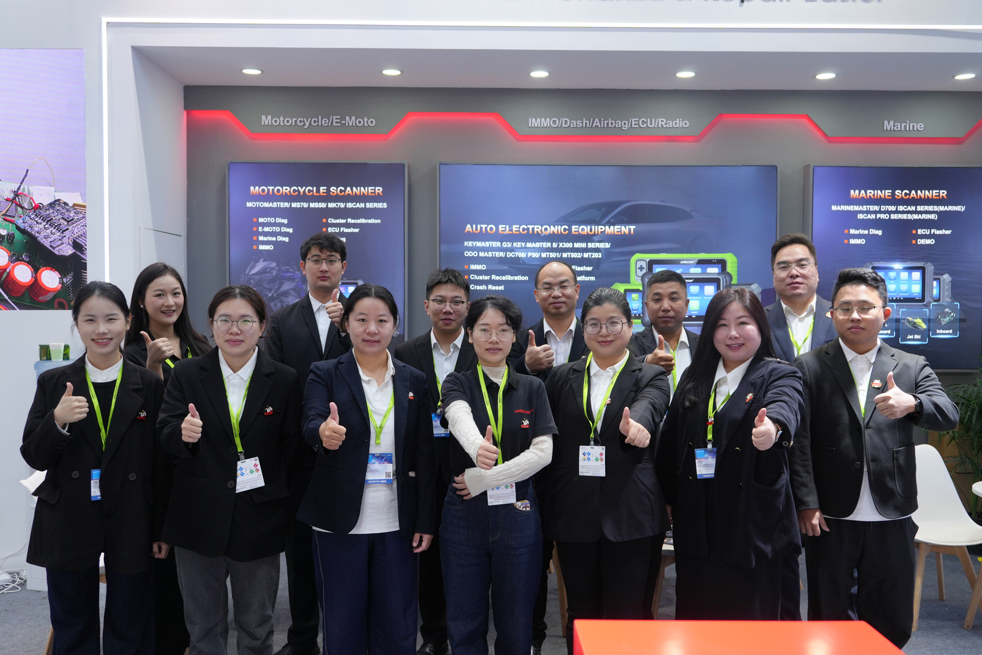 门徒娱乐闪耀2025上海法兰克福汽配展，以创新科技探索汽车电子维修新纪元